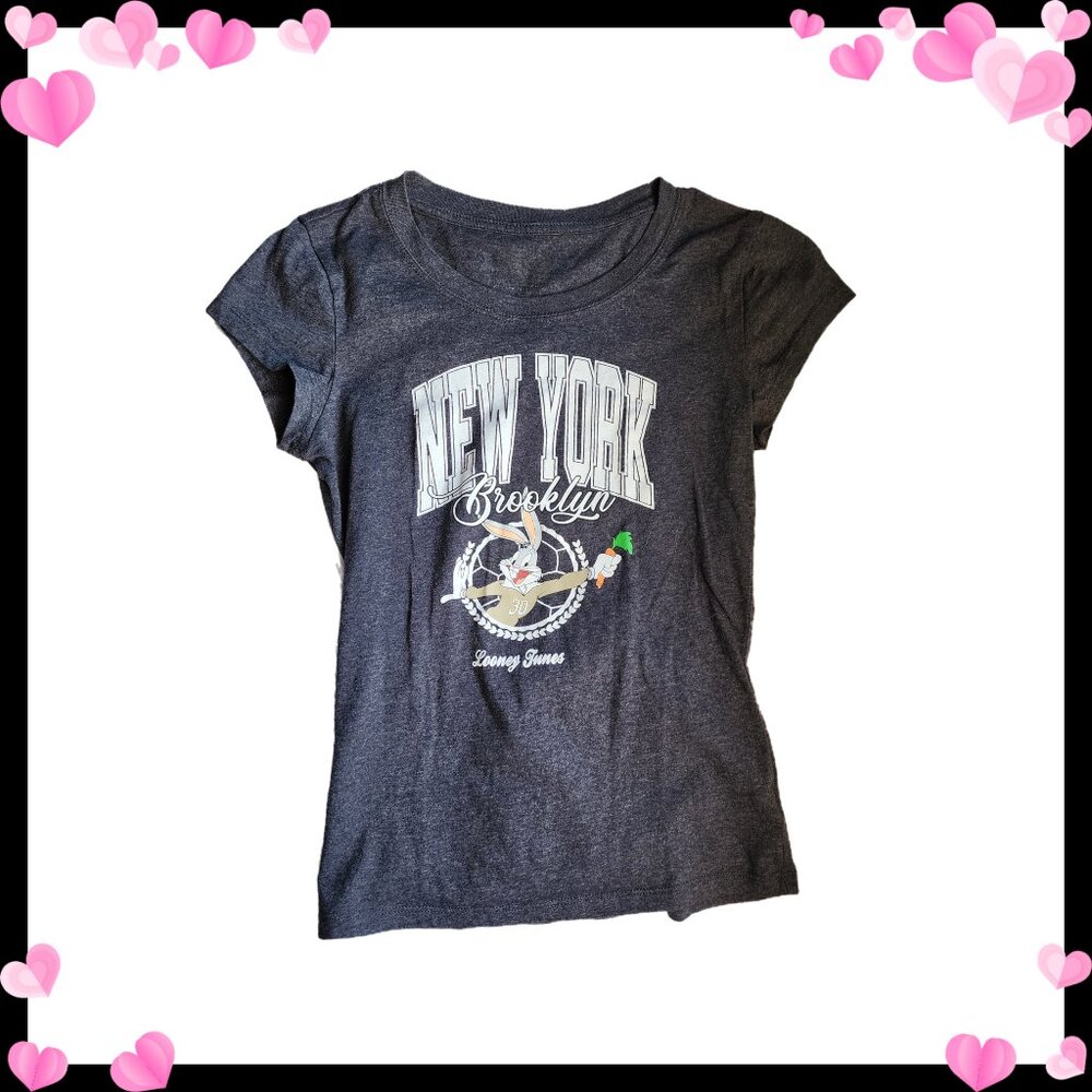 5/$10 - "New York" Bugs Bunny Tee